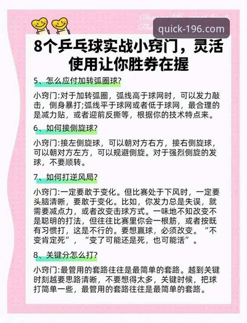中国男乒世锦赛小组赛制胜技巧解析：在196体育官网一键登录观赛的实战操作教程